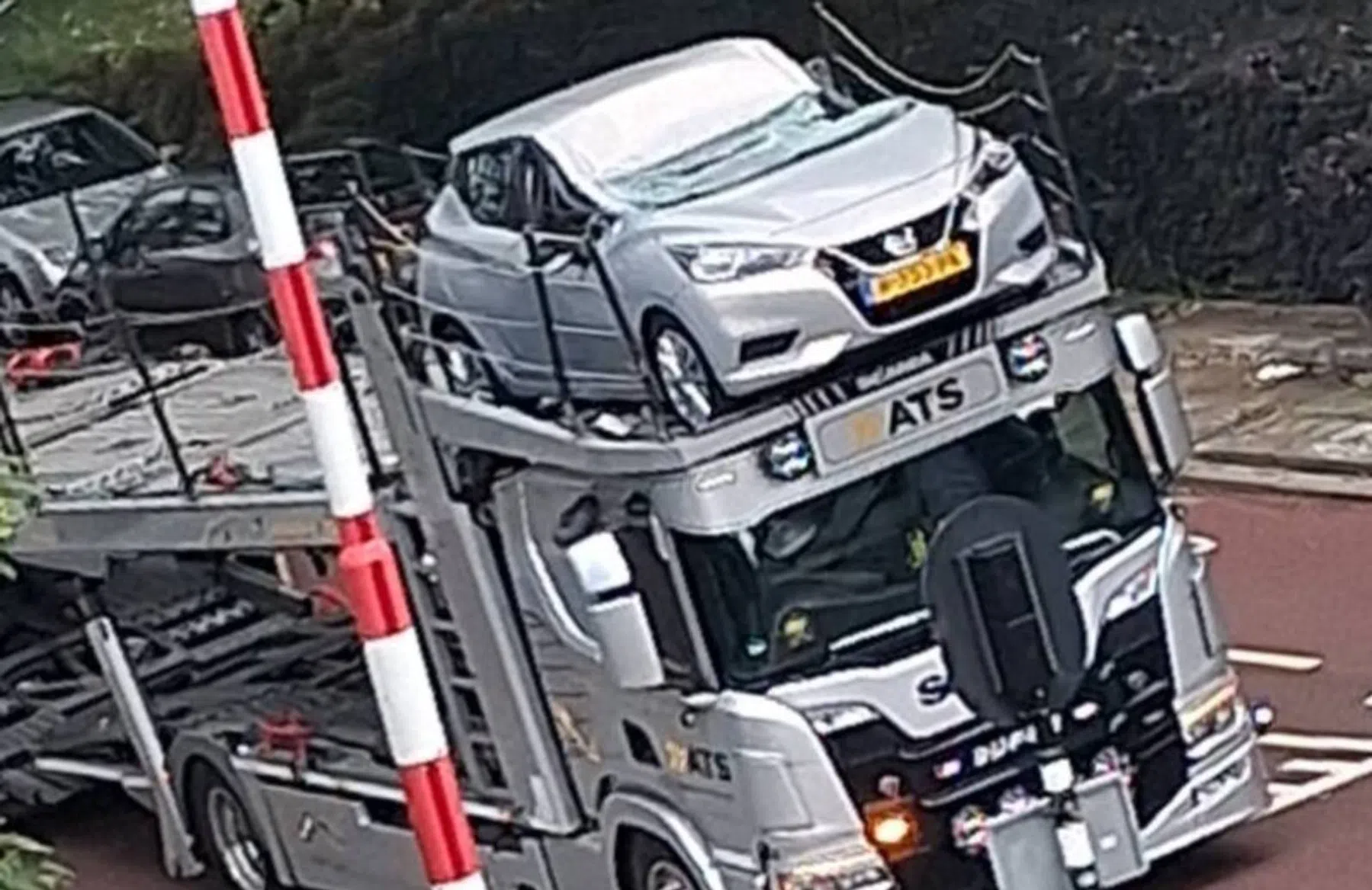 Brug ongeluk Nissan Micra Schiedam